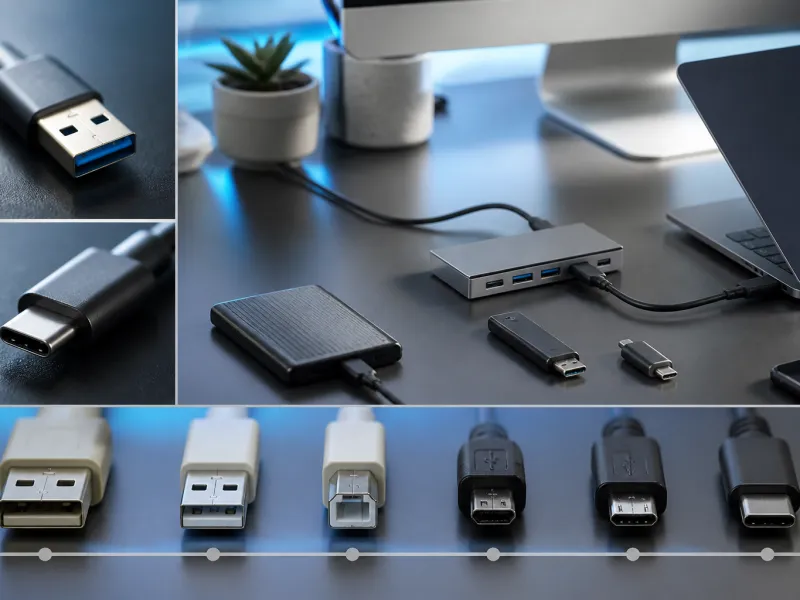 Die Geschichte von USB: von 1996 bis heute