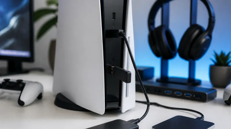 So nutzen Sie die USB-Ports Ihrer PS5 über das Laden hinaus