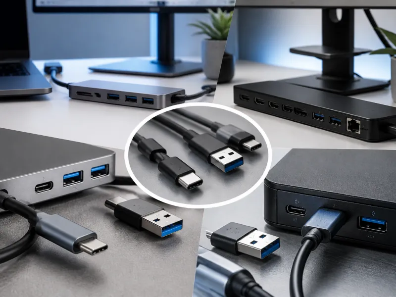 USB hubs and docks: which one you need