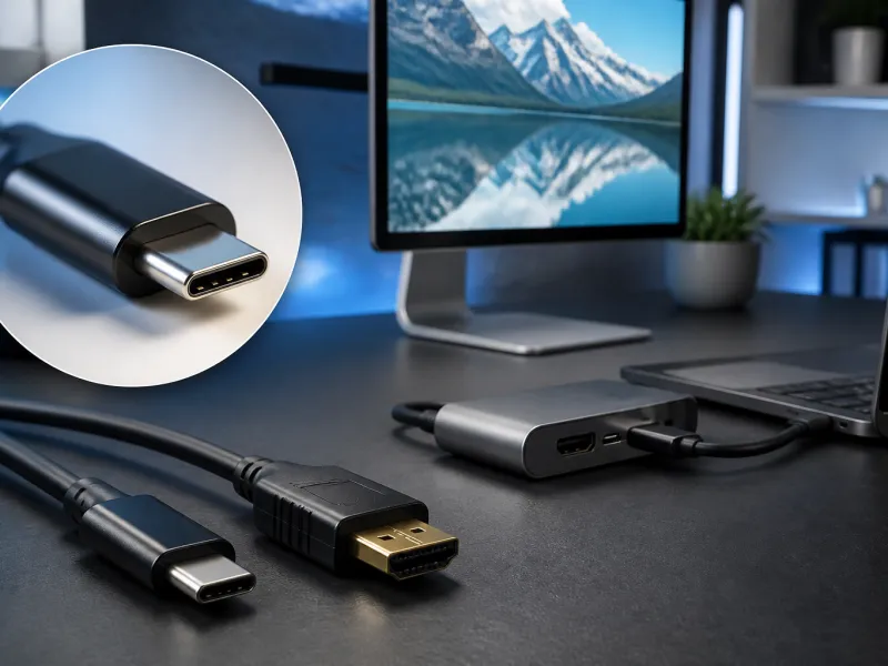 Video Over USB-C: DisplayPort Alt Mode, HDMI and Monitors