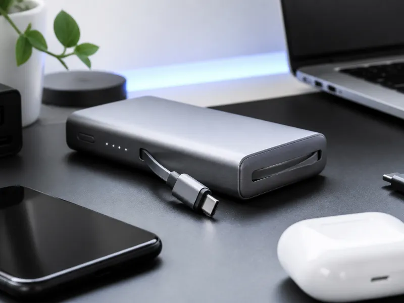 Xiaomi launches safer 10,000mAh power bank with built-in cable